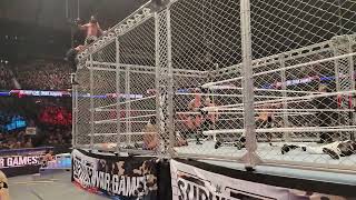 Randy Orton Returns Back at Survivor Series WarGames wwe wrestling randyorton [upl. by Aicele]