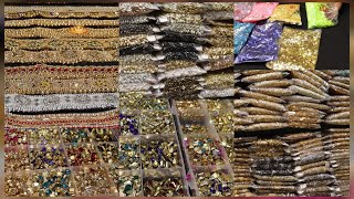 Aari Work Materials in Sowcarpet  Embroidery Materials  Online Shopping [upl. by Haleemaj]