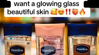 UV brightening Vaseline body lotion for DRY SKIN  Vaseline gel oil for hydrating the skin [upl. by Asia358]