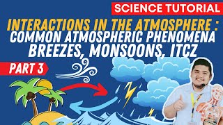 COMMON ATMOSPHERIC PHENOMENA LAND BREEZE AND SEA BREEZE  MONSOONS ITCZ SCIENCE 7 QUATER 4 WEEK 3 [upl. by Hamal219]