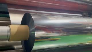 PE Coated Metalized Polyester PET Film [upl. by Llewoh]