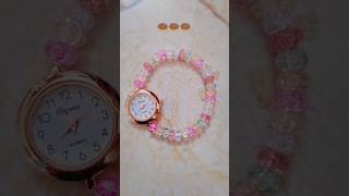 🍩Donut Bead Wristlt making wristletmulticolorwristletwatchbraceletwristaccessorygiftshortsvjs [upl. by Jezebel]