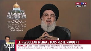 Le Hezbollah menace Israël mais reste prudent [upl. by Asiluj398]