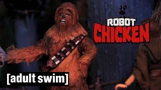 4 Chewbacca Moments  Robot Chicken Star Wars  Adult Swim [upl. by Carling]