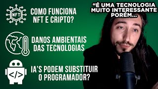 CRIPTOMOEDAS INTERNET MORTA E EXTINÇÃO DO TRABALHO DE DEV  Tecnologia e Classe [upl. by Leoine]