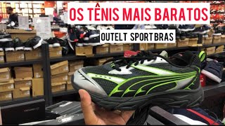 OS TÊNIS MAIS BARATOS OUTLET SPORT BRÁS  MIZUNO  ADIDAS  NIKE  PUMA  OAKLEY  FILA  BLACK [upl. by Lugo562]