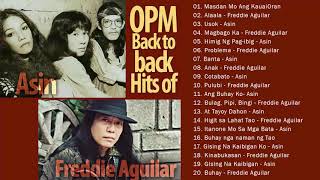 Asin Freddie Aguilar Greatest Hits NONSTOP  Freddie Aguilar Asin tagalog Love Songs Of All Time [upl. by Adnaluoy319]