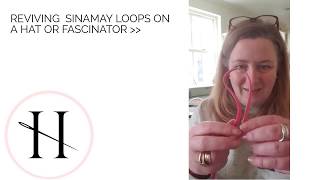 Reviving sinamay loops on a hat or fascinator  DIY at home  Top Tips [upl. by Angell]