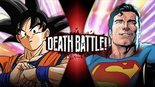 Goku VS Superman Dragon Ball VS DC Comics  DEATH BATTLE [upl. by Telfore297]