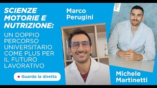 Scienze Motorie e Nutrizione Un Doppio Percorso Universitario come Plus per il Futuro Lavorativo [upl. by Ruffina]