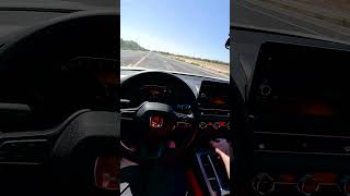 2023 Honda Civic TypeR Driver POV 060mph [upl. by Ynitsed]