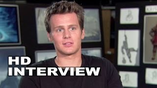 Frozen Jonathan Groff quotKristoffquot On Set Movie Interview  ScreenSlam [upl. by Gaby]