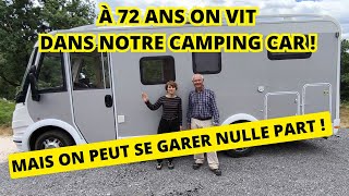 Rêve ou Cauchemar  72 ans voyager et vivre dans un GRAND camping car 2024  modèle FIAT 630 mètres [upl. by Anual]