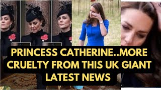 CRUELTY TO CATHERINE FROM THE UK GIANT  WHY LATEST NEWS katemiddleton PRINCESSOFWALES royal [upl. by Elik671]