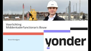 Voorlichting Yonder Bouwkunde 2024 [upl. by Haroldson]