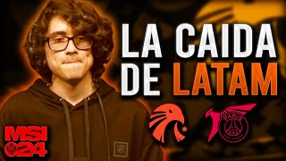 LA TRISTE DERROTA DE JOSEDEODO Y ESTRAL ☹️  ESTRAL vs PSG TALON  MSI 2024 [upl. by Lolanthe]