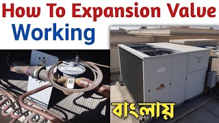 How To Expansion Valve Working  How To Work Expansion Valve [upl. by Ahsenre]