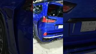 Modified LX 570 Blue  lexus LX 570  foryou shorts shortsvideo cars youtubeshorts [upl. by Pattison477]