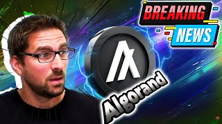 Algorand crypto report shows massive growth 😱 [upl. by Babara]