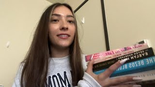 asmr book reviews📚💕  soft spoken lofi [upl. by Etnahc]