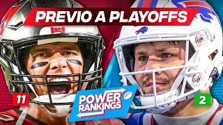 POWER RANKINGS de Playoffs NFL  ¿Qué equipo llegará al Super Bowl LVII [upl. by Marice881]