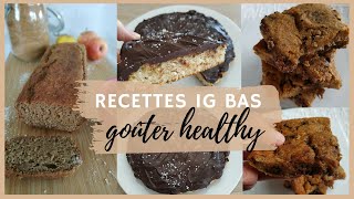 Goûter healthy  recettes faciles de collation saine pour rééquilibrage alimentaire et régime IG bas [upl. by Arikehs578]