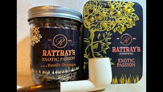 Rattray Exotic Passion aka Exotic Orange  Deliciously fruity tobacco [upl. by Eleynad]