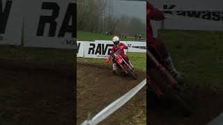 Steve Holcombe on his new CRF 250 RX 🔥 enduro 4strokes hondacrf [upl. by Arihaj]