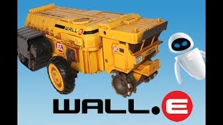 Wall•e Garbage Truck  WallE Electronic Truck Playset [upl. by Aikahs]