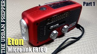 Eton Microlink FR160 Radio  Part 1 by TheUrbanPrepper [upl. by Oneida]