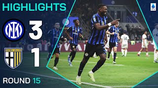 INTERPARMA 31  HIGHLIGHTS  Comfortable win for Inter  Serie A 202425 [upl. by Shandra]