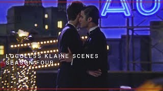 logoless hd klaine scenes  season 4 dl link in desc [upl. by Selena]