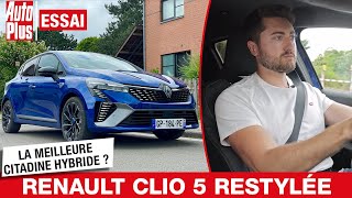 NOUVELLE RENAULT CLIO 5 restylée 2023  la MEILLEURE CITADINE HYBRIDE française [upl. by Noicnecsa310]