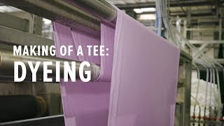 How Fabric is Dyed in a Massive and EcoFriendly Way [upl. by Louanna833]