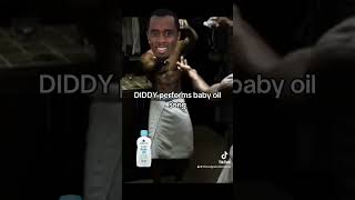 DIDDY Sean Combs performs baby oil song [upl. by Lennox]