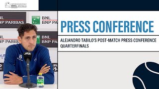 Alejandro Tabilo  Postmatch Press Conference Quarterfinals IBI24 [upl. by Nawiat]