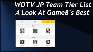 WOTV Team Tier List In JP as of April 7th ish [upl. by Tankoos639]