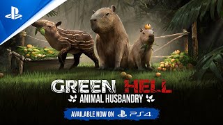 Green Hell  Animal Husbandry Release Trailer  PS5 amp PS4 Games [upl. by Ihsar]