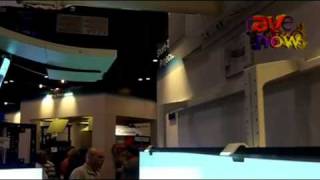 InfoComm 2011 Premier Mounts Unveils OverWhiteboard Installation Mount [upl. by Loesceke277]