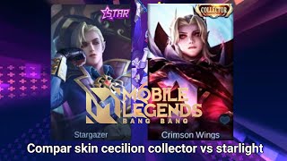 COMPARED SKIN CECILION COLLECTOR VS STARLIGHT MANAKAH SKIN YANG LEBIH BAGUS [upl. by Ball]