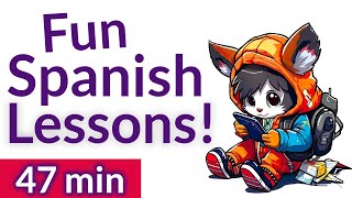 Fun Spanish Lessons for Kids  Homeschool Pop [upl. by Reimer]