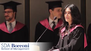 Commencement Speech 2012  FullTime MBA  SDA Bocconi [upl. by Nelav]