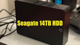 Seagate 14TB HDD External Drive Review [upl. by Esbenshade]