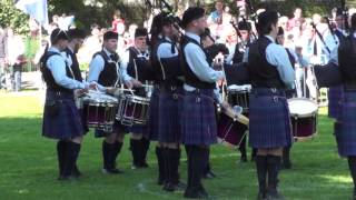 Highland Gathering Peine 2016 Grade 2 Concord Pipe Band [upl. by Ahoufe]