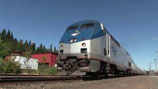 Amtrak Starlight 14 From Klamath Falls to Eugene OR 62217 [upl. by Llertnahs653]