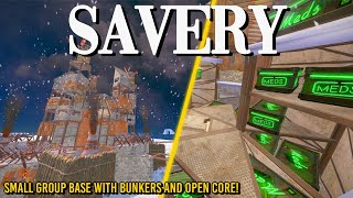 The SAVERY  Cozy Small Group Base  Bunkers Open Core Mountain Roof [upl. by Amari]