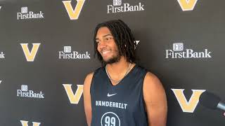 Devin McGlockton on the transition to Vanderbilt [upl. by Sadnalor]