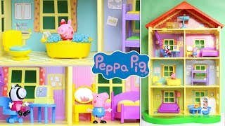 PEPPA PIG 🐷 Giochiamo con la casa con luci e suoni [upl. by Ennasus]