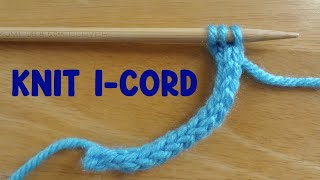 How to Knit an ICord [upl. by Jo Ann]