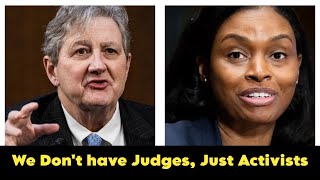 DESTROYED Biden Nominee STUNNED As Senator John Kennedy Reads Her Own Words About White Supremacy [upl. by Enineg]